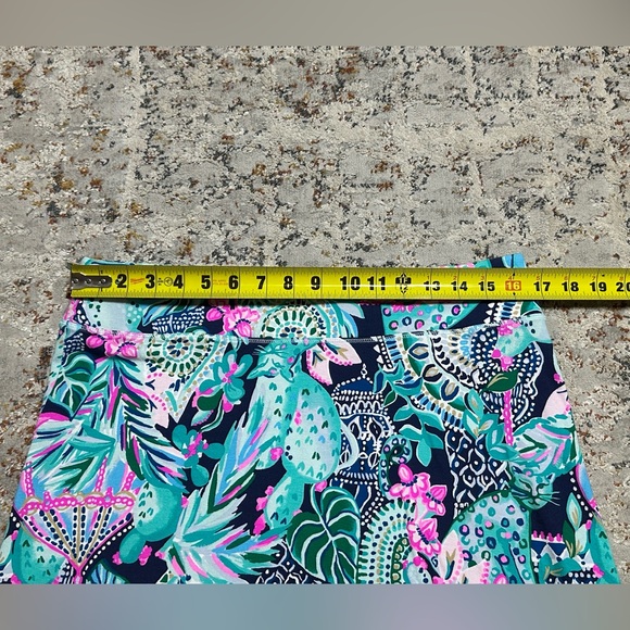 LILLY PULITZER Lookin Sharp Brenna Stretch Athleisure Coastal Beach Skirt Large - Picture 5 of 9